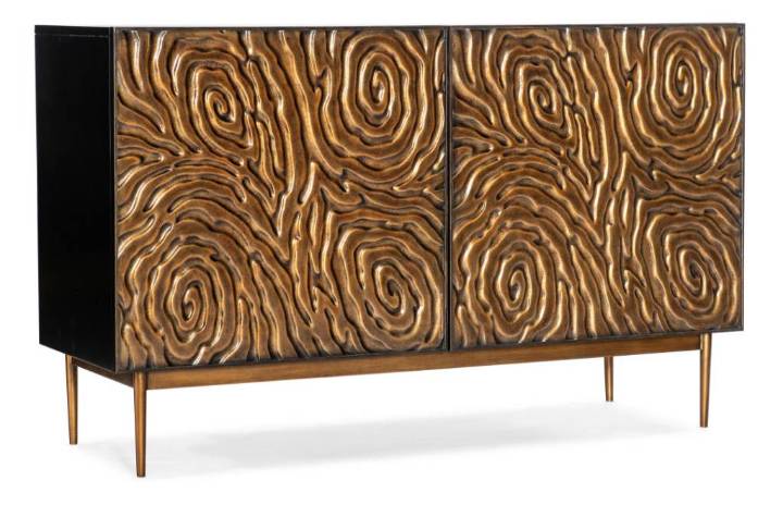 Picture of  MELANGE FINGERPRINTS TWO DOOR CREDENZA        