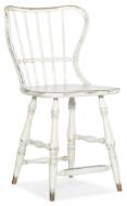 Picture of  CIAO BELLA SPINDLE BACK COUNTER STOOL-WHITE       
