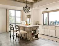 Picture of  LA GRANGE TWIN SISTERS LADDERBACK COUNTER STOOL      