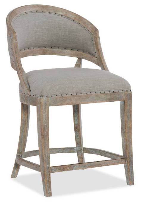Picture of  BOHEME GARNIER BARREL BACK COUNTER STOOL       