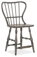 Picture of  CIAO BELLA SPINDLE BACK COUNTER STOOL-SPECKLED GRAY      