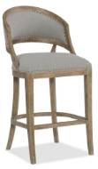 Picture of  BOHEME GARNIER BARREL BACK BAR STOOL       