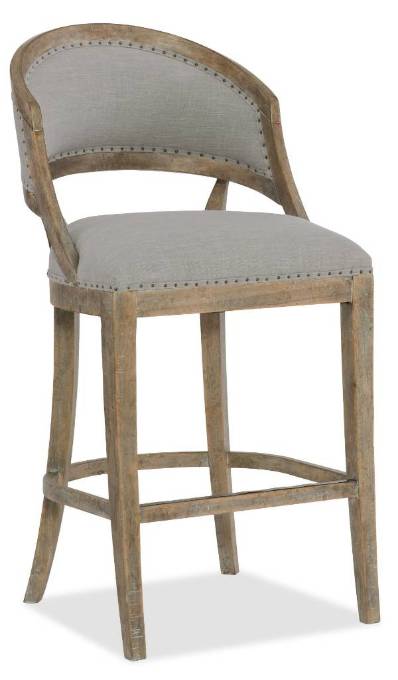 Picture of  BOHEME GARNIER BARREL BACK BAR STOOL       