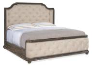 Picture of TRADITIONS KING UPHOLSTERED PANEL BED         