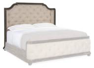 Picture of TRADITIONS KING UPHOLSTERED PANEL BED         