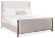 Picture of RETREAT QUEEN UPHOLSTERED PANEL BED         