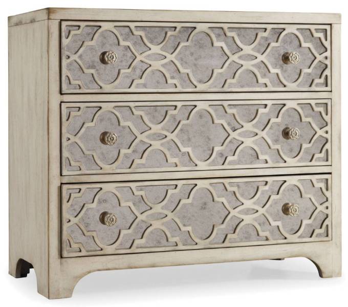 Picture of  SANCTUARY FRETWORK CHEST-PEARL ESSENCE         