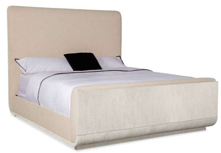 Picture of MODERN MOOD CAL KING UPHOLSTERED PANEL BED       