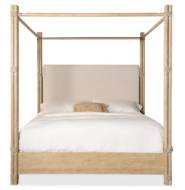 Picture of RETREAT POLE RATTAN CAL KING UPHOLSTERED POSTER BED W/CANOPY     
