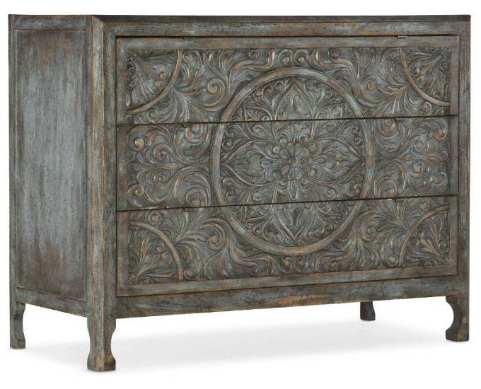 Picture of  LA GRANGE LOCKHART THREE-DRAWER ACCENT CHEST       