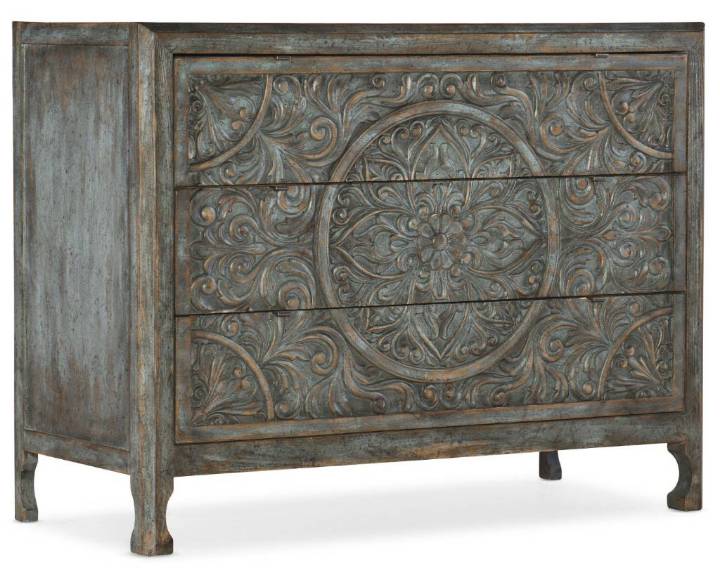 Picture of  LA GRANGE LOCKHART THREE-DRAWER ACCENT CHEST       
