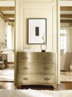 Picture of  SANCTUARY THREE-DRAWER SHAPED FRONT GOLD CHEST       