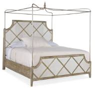 Picture of SANCTUARY DIAMONT CANOPY KING PANEL BED        