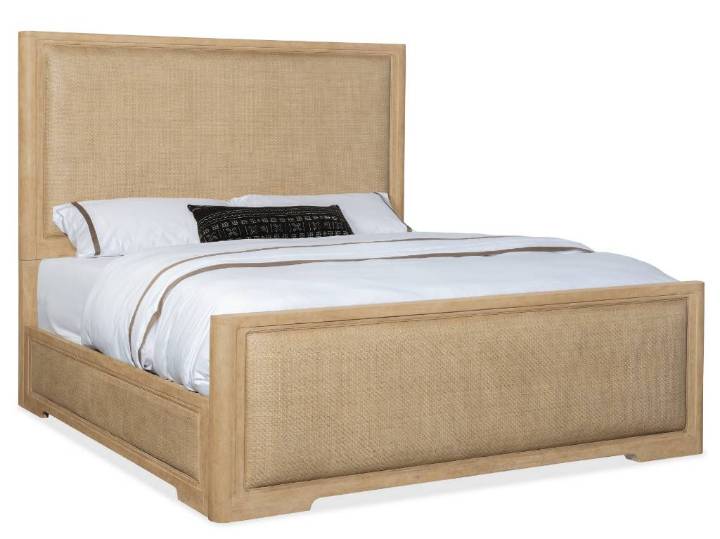 Picture of RETREAT KING CANE PANEL BED         