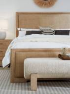 Picture of RETREAT KING CANE PANEL BED         