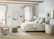 Picture of SERENITY ASHORE QUEEN UPHOLSTERED PANEL BED        