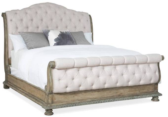 Picture of CASTELLA CALIFORNIA KING TUFTED BED         
