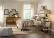 Picture of SANCTUARY CALIFORNIA KING TUFTED BED - BLING       
