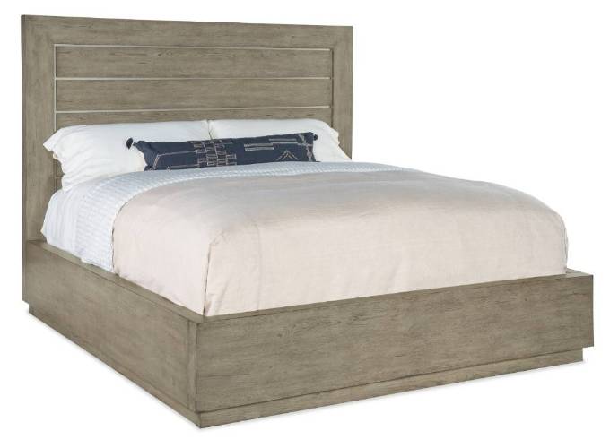Picture of LINVILLE FALLS MILL RIDGE CALIFORNIA KING PANEL BED      