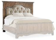 Picture of CHATELET QUEEN UPHOLSTERED MANTLE PANEL BED        
