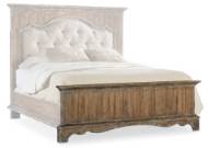 Picture of CHATELET QUEEN UPHOLSTERED MANTLE PANEL BED        