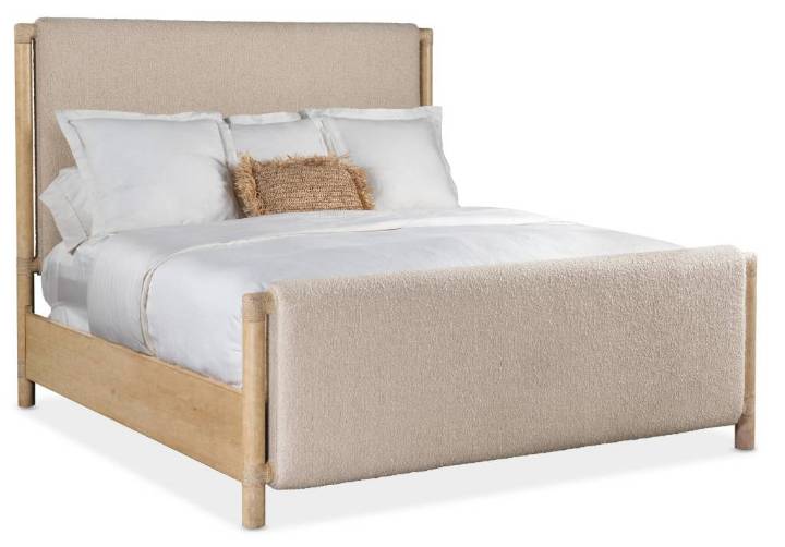 Picture of RETREAT KING UPHOLSTERED PANEL BED         