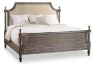 Picture of KING FABRIC UPHOLSTERED POSTER BED         