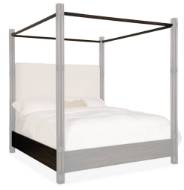 Picture of RETREAT POLE RATTAN CAL KING UPHOLSTERED POSTER BED W/CANOPY     