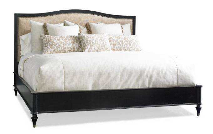 Picture of KING UPHOLSTERED PANEL BED
