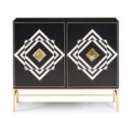 Picture of AIMEE HALL CHEST - GOLD