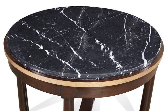 Picture of CHARLESTON FOYER TABLE WITH RECESSED STONE TOP