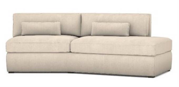 Picture of STEADMAN ARMLESS WEDGE CHAISE