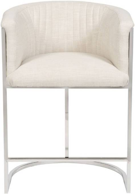 Picture of HARRISON CHANNEL BACK METAL FRAME COUNTER STOOL
