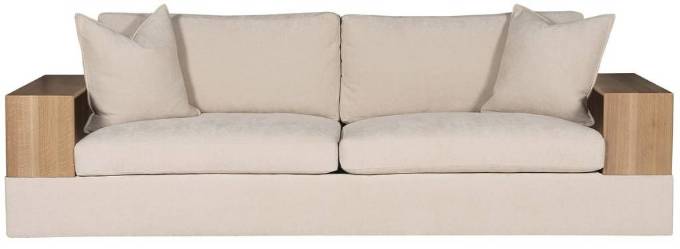 Picture of EMBRACE WOOD SHELF ARM SOFA