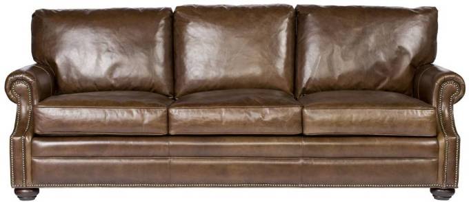 Picture of GUTHERLY LEATHER SOFA