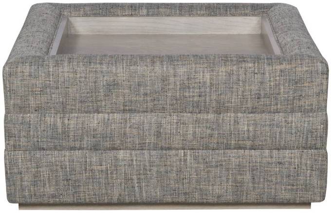 Picture of BOYDEN OTTOMAN WITH WOOD TRAY