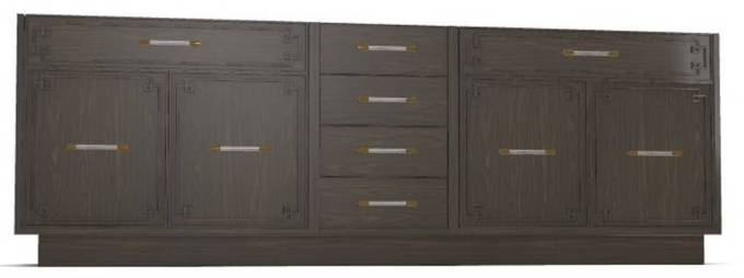 Picture of CALLY VANITY WITH PLINTH BASE
