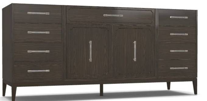 Picture of TILLI VANITY WITH 7" TAPERED LEG