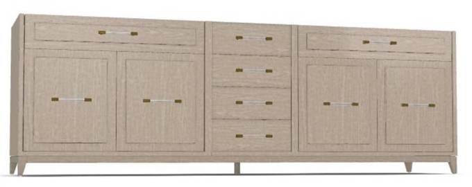 Picture of CALLY VANITY WITH TAPERED LEG