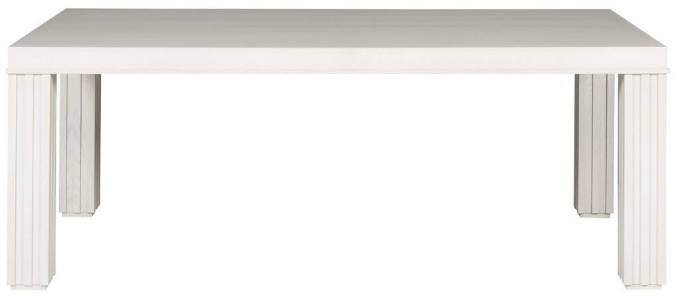 Picture of FLUTED DINING TABLE WITH FLUTED LEG