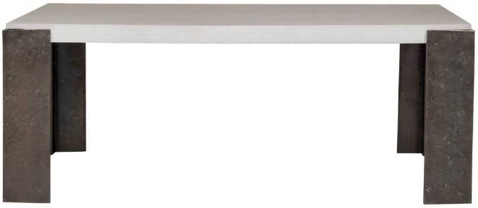 Picture of CAST DINING TABLE WITH CAST METAL LEG