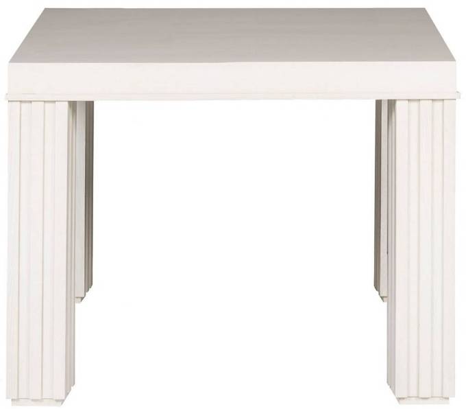 Picture of FLUTED DINING TABLE WITH FLUTED LEG