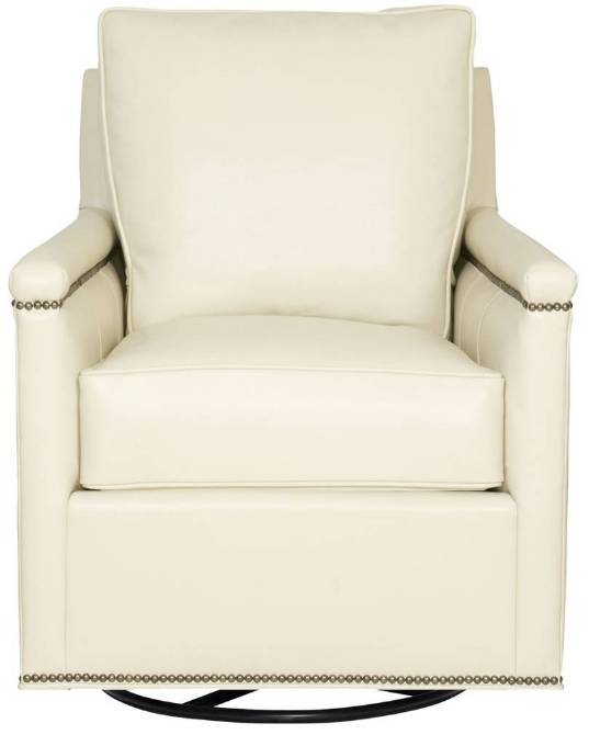 Picture of LIZ LEATHER SWIVEL GLIDER