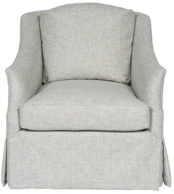 Picture of FIORA WATERFALL SKIRT SWIVEL CHAIR