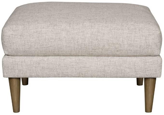 Picture of THEA LEATHER OTTOMAN