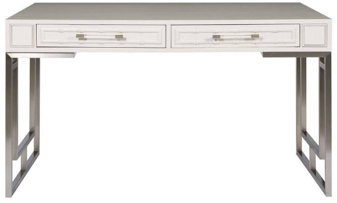 Picture of BRYSON DESK WITH GEOMETRIC METAL BASE