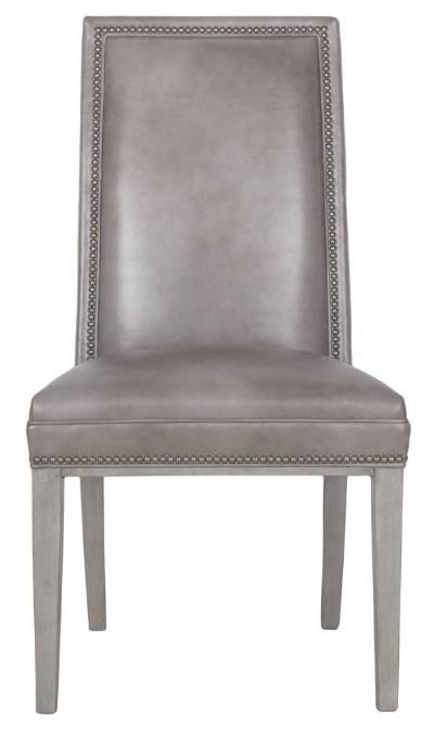 Picture of HANOVER LEATHER PLAIN BACK SIDE CHAIR