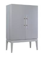 Picture of SOCIALITE HIGH BAR CABINET WITH GRASS CLOTH