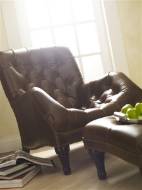 Picture of SLEEPY HOLLOW OTTOMAN (LEATHER)