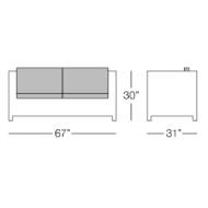 Picture of MONACO LOVESEAT